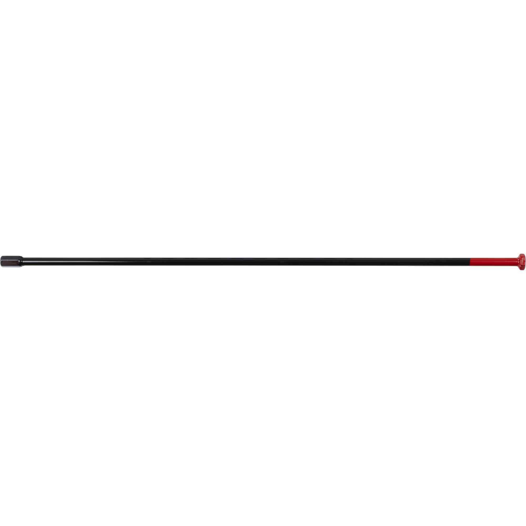 American Forge & Foundry Spare Tire Removal Tool — 30in. Length, Carbon Steel, Red, 5/8in. Hex Head, 7/8in. Drive, Model# 44092